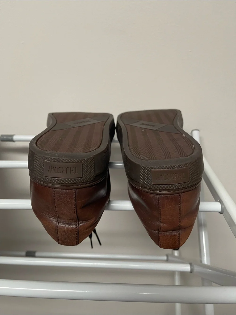Thursday Premier Low Top Brown Leather Men Sneakers